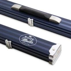 Baize Master Baize Master BLUE 3/4 PRO LINE Aluminium Metal Ends Snooker Pool Cue Case - Holds 1 Cue