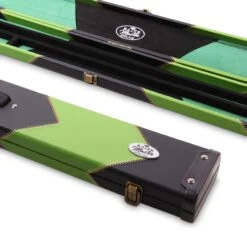 Baize Master Baize Master 2 Piece 3 SLOT ARROW Snooker Pool Cue Case With Plastic Ends