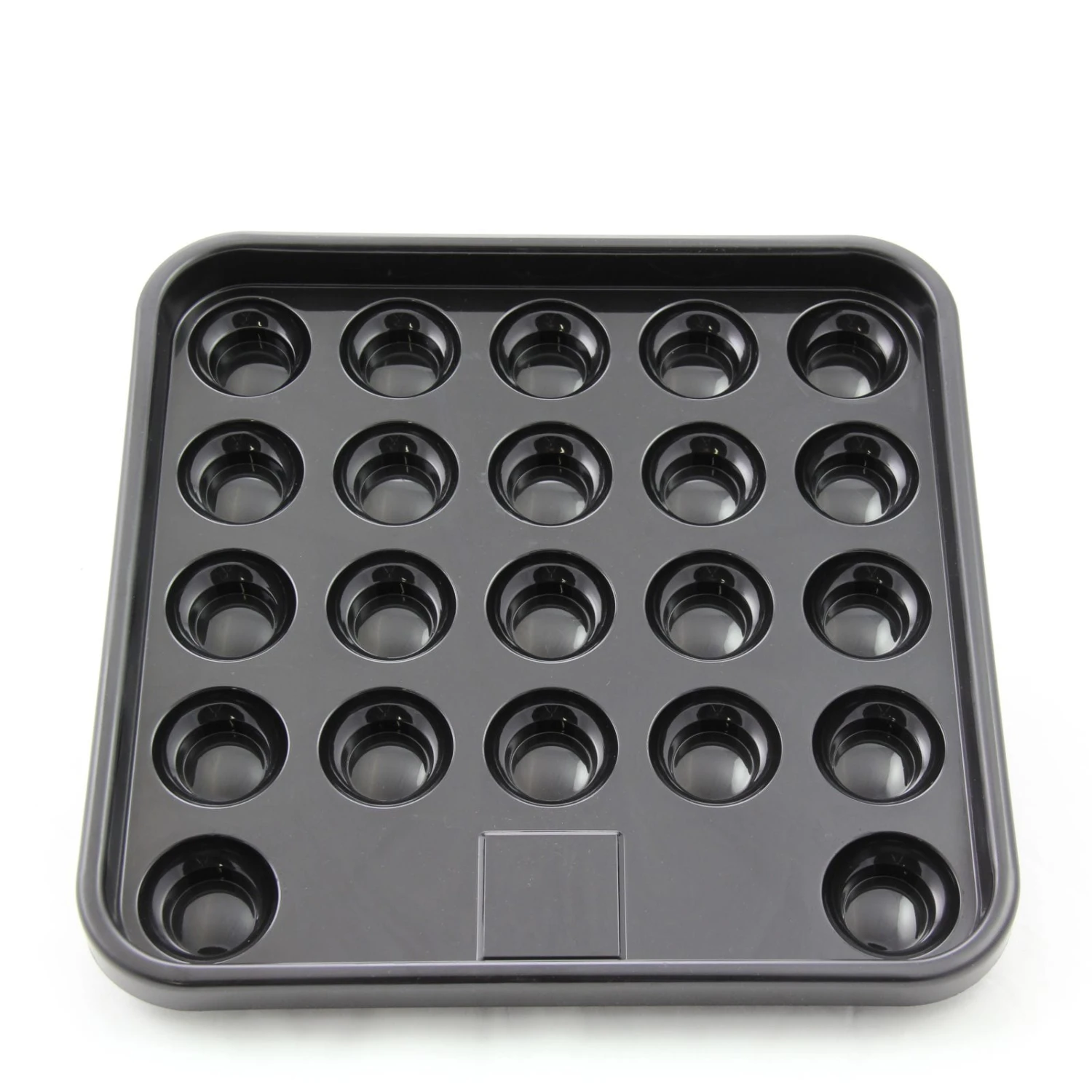 Cue & Case Black Hard Plastic 22 Snooker Ball Tray Carrier For 2 1/16" Snooker Balls 3 Cue & Case Black Hard Plastic 22 Snooker Ball Tray Carrier For 2 1/16" Snooker Balls