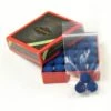 Brunswick 3 X 11mm Leather Blue Diamond Snooker Pool Cue Tips - Free Sandpaper -Slok Billiards Equipment Store 1 139