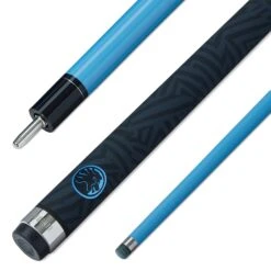 PowerGlide PowerGlide Quanta 57 Inch 2 Piece Carbon Fiber Low Deflection Pool Cue 10mm Tip