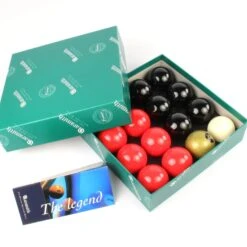 Aramith EXCLUSIVE! Aramith Premier GOLD 8 BALL Edition RED And BLACK Pool Balls