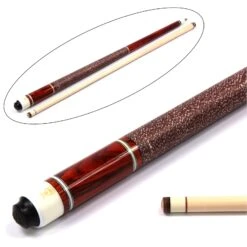 McDermott McDermott PLAIN COCOBOLO Hand Crafted G-Series American Pool Cue 13mm Tip – G223