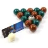 Aramith EXCLUSIVE! Aramith Premier SILVER 8 BALL Edition GREEN & BROWN Pool Balls