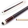 McDermott McDermott INDIAN ROSEWOOD Hand Crafted G-Series American Pool Cue 13mm Tip –G222
