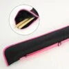 Cue & Case Quality Fur Lined BLACK With PINK Piping 2pc Cue Case For Snooker Pool Cue -Slok Billiards Equipment Store 1 80