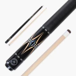 Cue + Case Dynamite Billiards DB1 American Maple Pool Cue ā 12.5mm Tip ā Designed By Darren Appleton