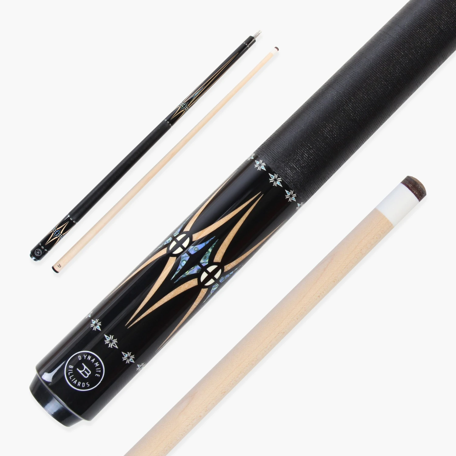 Cue + Case Dynamite Billiards DB1 American Maple Pool Cue – 12.5mm Tip – Designed By Darren Appleton 3 Cue + Case Dynamite Billiards DB1 American Maple Pool Cue – 12.5mm Tip – Designed By Darren Appleton