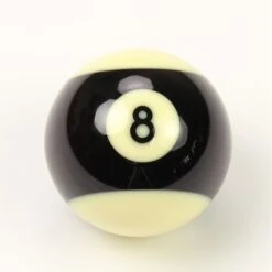 Aramith Super Aramith Pro Cup 2 Inch Striped Black 8 Ball In Blister Pack