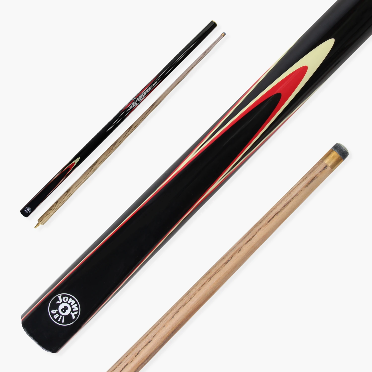 Jonny 8 Ball Jonny 8 Ball TRIDENT 57 Inch 2 Piece Centre Joint Ash Snooker Pool Cue With 9.5mm Tip 9 Jonny 8 Ball Jonny 8 Ball TRIDENT 57 Inch 2 Piece Centre Joint Ash Snooker Pool Cue With 9.5mm Tip - Image 7