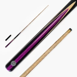 Baize Master Baize Master 1 Piece PURPLE JESTER 57 Inch Ash Snooker Pool Cue With 9.5mm Tip