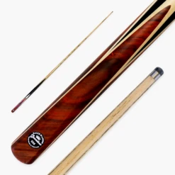 Baize Master Baize Master Limited Edition Grandure #006 One Piece Hand Spliced Ultra-Premium English Pool Cue With Titanium Ferrule And Hand-Fitted Asia Cues Pro 8mm Tip – Handmade In Thailand By Asia Cues
