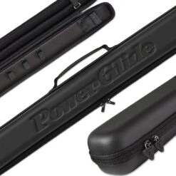 PowerGlide PowerGlide Svartur 2 Piece Tubular Snooker Pool Cue Case - Max Shaft Length 75cm