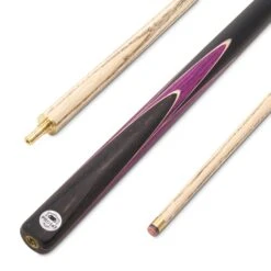 PRO147 PRO147 CRUCIBLE 57 Inch 2 Piece Ash Snooker Pool Cue With 9.5mm Tip + Mini Butt