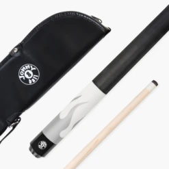 Cue + Case Jonny 8 Ball Flame 58" Maple Pool Snooker Cue With 11mm Tip And Heavy Duty Vinyl Soft Case -Slok Billiards Equipment Store 1 5d213c13 b729 48ea 93c1 546cf86e0c24