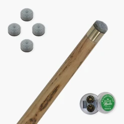 Baize Master Baize Master Pro-Impact Leather Backed Pressed Tips - Pack Of 4 - 10mm Tips -Slok Billiards Equipment Store 1 639ee545 5d5b 4c6f b90d 22b2090e1a60