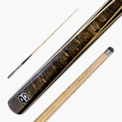 Baize Master Baize Master Limited Edition Grandure One Piece Hand Spliced Ultra-Premium English Pool Cue With Titanium Ferrule And Hand-Fitted Asia Cues Pro 8mm Tip – Handmade In Thailand By Asia Cues