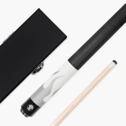 Cue + Case Jonny 8 Ball Flame 58" Maple Pool Snooker Cue With 11mm Tip And Hard Case -Slok Billiards Equipment Store 1 9c780326 cd37 4f7c b419 ed1d93f48f4a