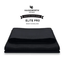Hainsworth Hainsworth ELITE PRO 7ft UK POOL Table Cloth Bed & Cushion Set -Slok Billiards Equipment Store 1 EP BLACK