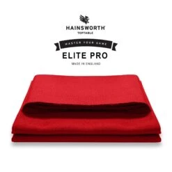 Hainsworth Hainsworth ELITE PRO 7ft UK POOL Table Cloth Bed & Cushion Set -Slok Billiards Equipment Store 1 EP CARLING RED