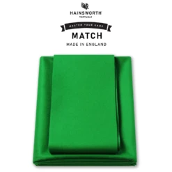 Hainsworth Hainsworth MATCH Tournament Pool Cloth Bed & Cushion Set For 7ft UK Pool Table - Olive Green