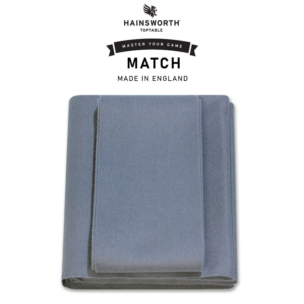 Cue + Case Hainsworth SILVER MATCH Tournament Pool Table Cloth For 7 Foot UK Pool Table - Bed And Cushion Set 3 Cue + Case Hainsworth SILVER MATCH Tournament Pool Table Cloth For 7 Foot UK Pool Table - Bed And Cushion Set