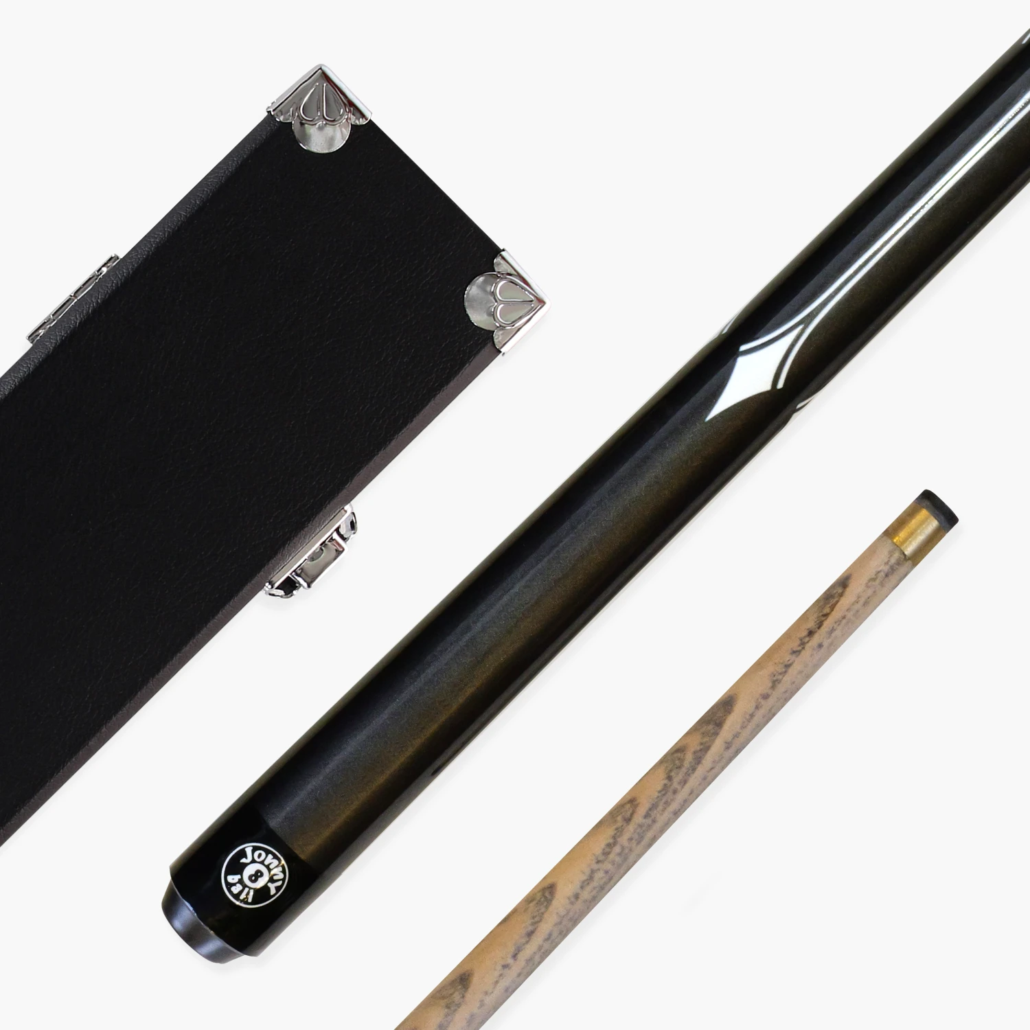 Jonny 8 Ball Jonny 8 Ball WHITE SPEAR 57 Inch 2 Piece Snooker Pool Cue And Case Set With 9.5mm Tip 10 Jonny 8 Ball Jonny 8 Ball WHITE SPEAR 57 Inch 2 Piece Snooker Pool Cue And Case Set With 9.5mm Tip - Image 8