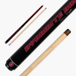 Cue + Case Darren Appleton Signature Series Dynamite Breaker 3 Piece American Pool Break Jump Cue With 13mm Phenolic Tip