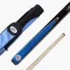 Cue + Case Baize Master Jimmy White 57" 2 Piece Blue Conquest Snooker Pool Cue - 9.5mm Tip With Tri Tube Case -Slok Billiards Equipment Store 1 c92578f9 0946 4dbd 8659 651a9998bc42