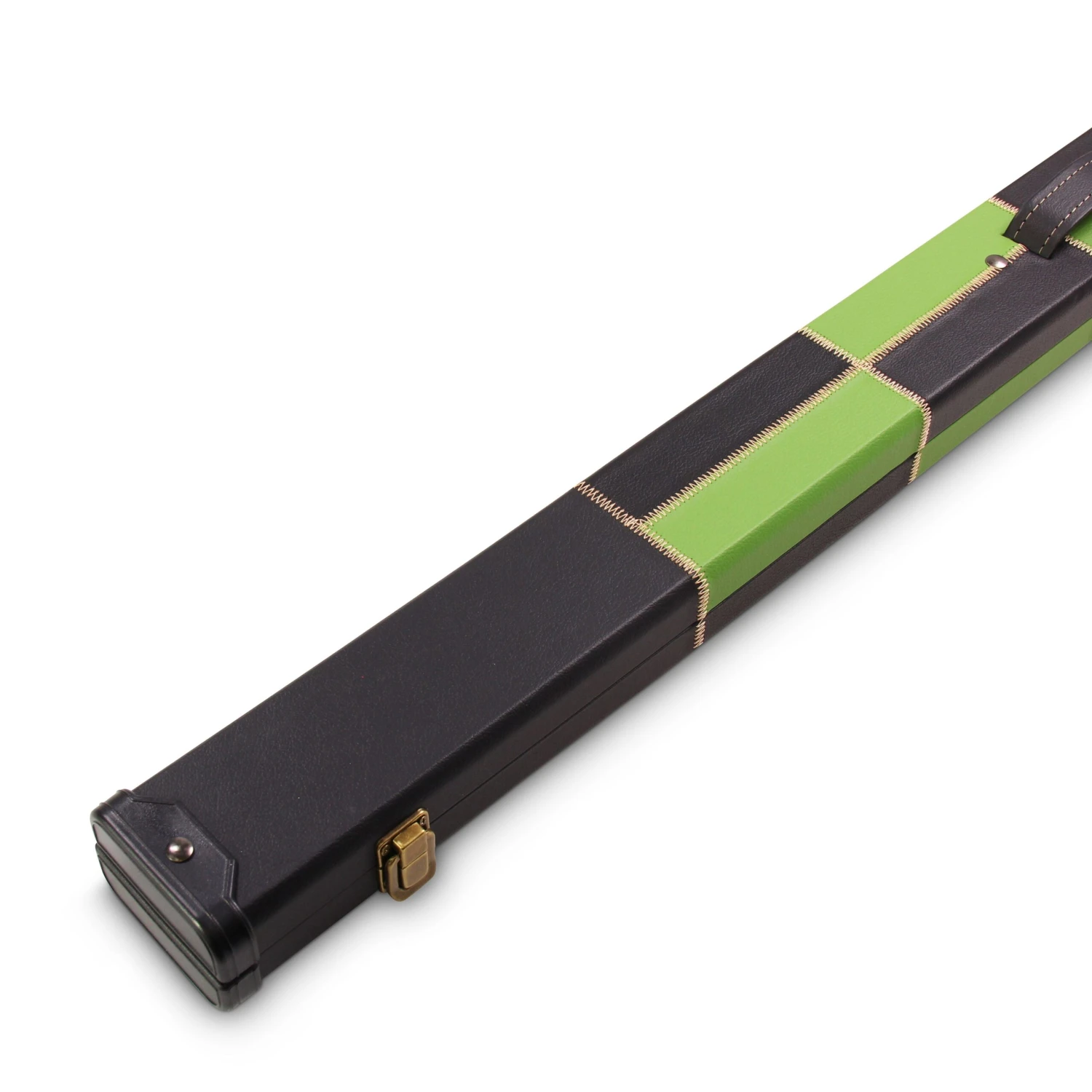 Cue & Case Deluxe 3/4 CHEQUERED Cue Case With Plastic Ends And Horizontal Chalk Compartment 17 Cue & Case Deluxe 3/4 CHEQUERED Cue Case With Plastic Ends And Horizontal Chalk Compartment - Image 15