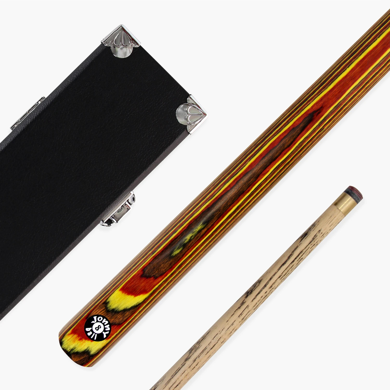 Jonny 8 Ball Jonny 8 Ball NOVA 57 Inch 2 Piece Centre Joint English Pool Cue And Case Set 9mm Tip With Slim Tapered Ash Shaft 21 Jonny 8 Ball Jonny 8 Ball NOVA 57 Inch 2 Piece Centre Joint English Pool Cue And Case Set 9mm Tip With Slim Tapered Ash Shaft - Image 19