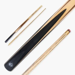 Cue + Case Baize Master Paragon 57 Inch 2 Piece Centre Joint Snooker Pool Cue 9.3mm Pro Leather Tip