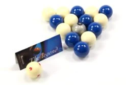 Aramith Aramith SILVER 8 BALL Edition BLUE & WHITE Pool Balls - PRO CUP Cue Ball -Slok Billiards Equipment Store 2 476