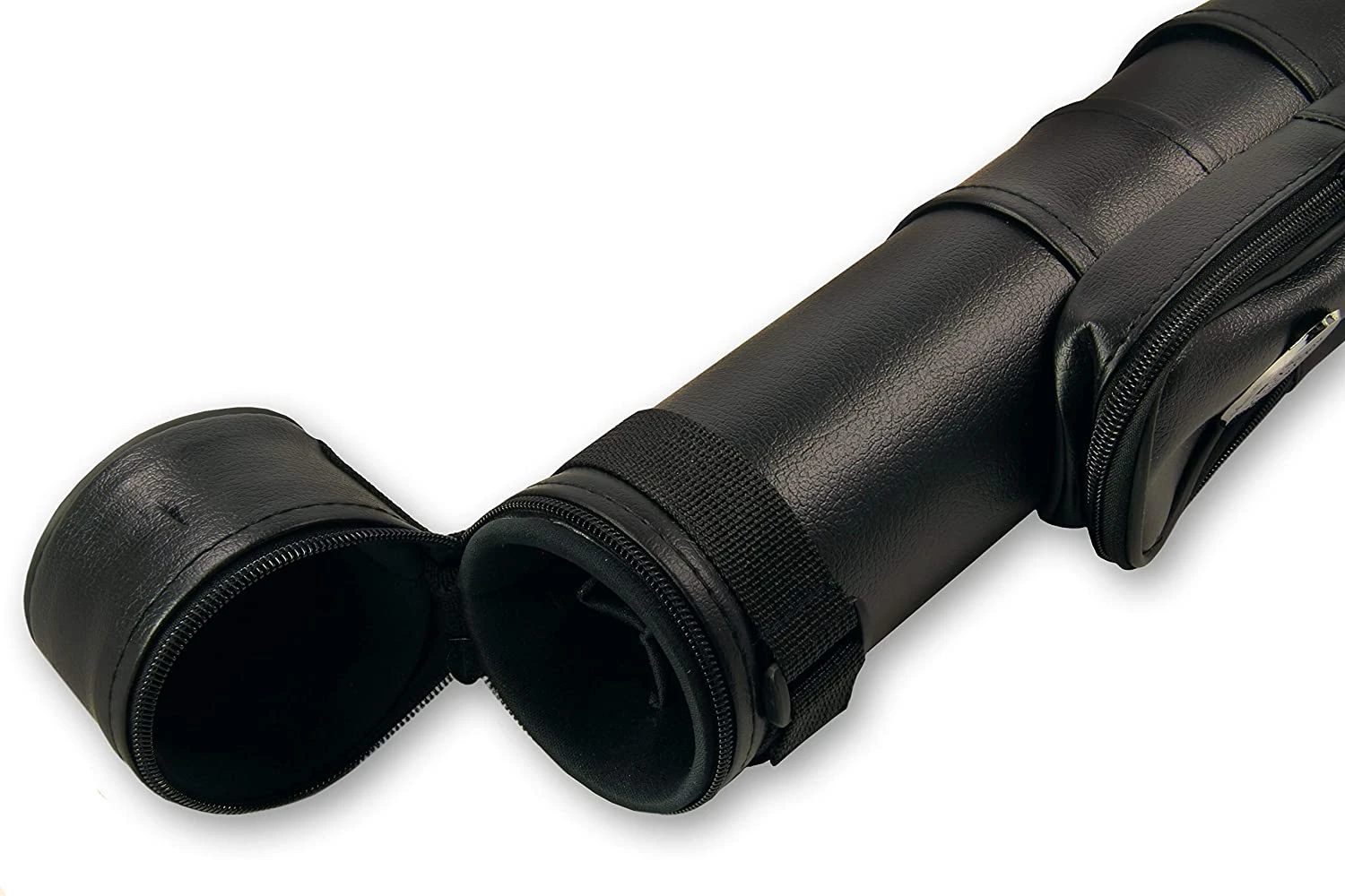 Cue & Case Black 5pc Centre Joint Pool Snooker Cue Tube Case – Holds 2 Butts 3 Shafts 4 Cue & Case Black 5pc Centre Joint Pool Snooker Cue Tube Case – Holds 2 Butts 3 Shafts - Image 2