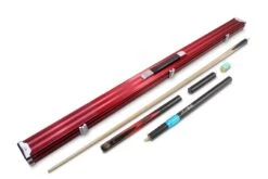Cue + Case Baize Master G14 RED EMPEROR 3/4 Cue Set 9.5mm Tip With Baize Master 3/4 Red Pro-Line Case, Long Telescopic Extension, Mini Butt And 2 Chalks 7 Cue + Case Baize Master G14 RED EMPEROR 3/4 Cue Set 9.5mm Tip With Baize Master 3/4 Red Pro-Line Case, Long Telescopic Extension, Mini Butt And 2 Chalks -Slok Billiards Equipment Store 2 scaled 99cfeb0b 44d7 4ca5 8be2 d3cfdd8f69ab