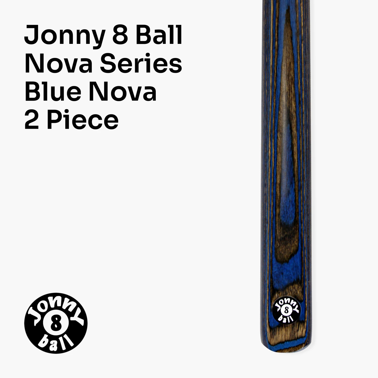 Jonny 8 Ball Jonny 8 Ball NOVA 57 Inch 2 Piece Centre Joint English Pool Cue And Case Set 9mm Tip With Slim Tapered Ash Shaft 4 Jonny 8 Ball Jonny 8 Ball NOVA 57 Inch 2 Piece Centre Joint English Pool Cue And Case Set 9mm Tip With Slim Tapered Ash Shaft - Image 2