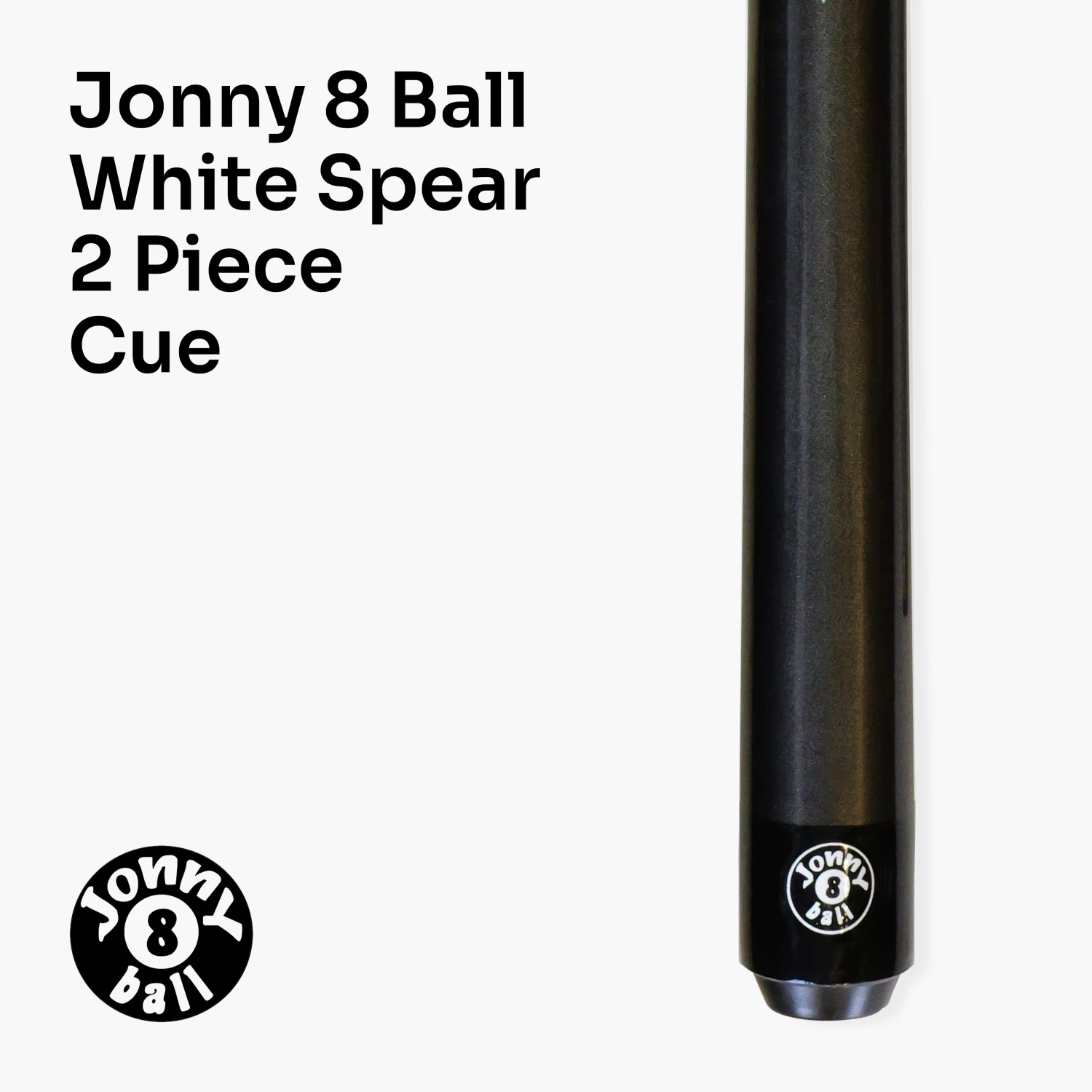 Jonny 8 Ball Jonny 8 Ball WHITE SPEAR 57 Inch 2 Piece Snooker Pool Cue And Case Set With 9.5mm Tip 4 Jonny 8 Ball Jonny 8 Ball WHITE SPEAR 57 Inch 2 Piece Snooker Pool Cue And Case Set With 9.5mm Tip - Image 2