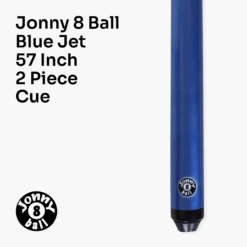 Jonny 8 Ball Jonny 8 Ball 57 Inch JET 2 Piece Ash Snooker Pool Cue - 9.5mm Tip -Slok Billiards Equipment Store 2 6cc68c17 15bb 4cea afd0 ffecaac4e041