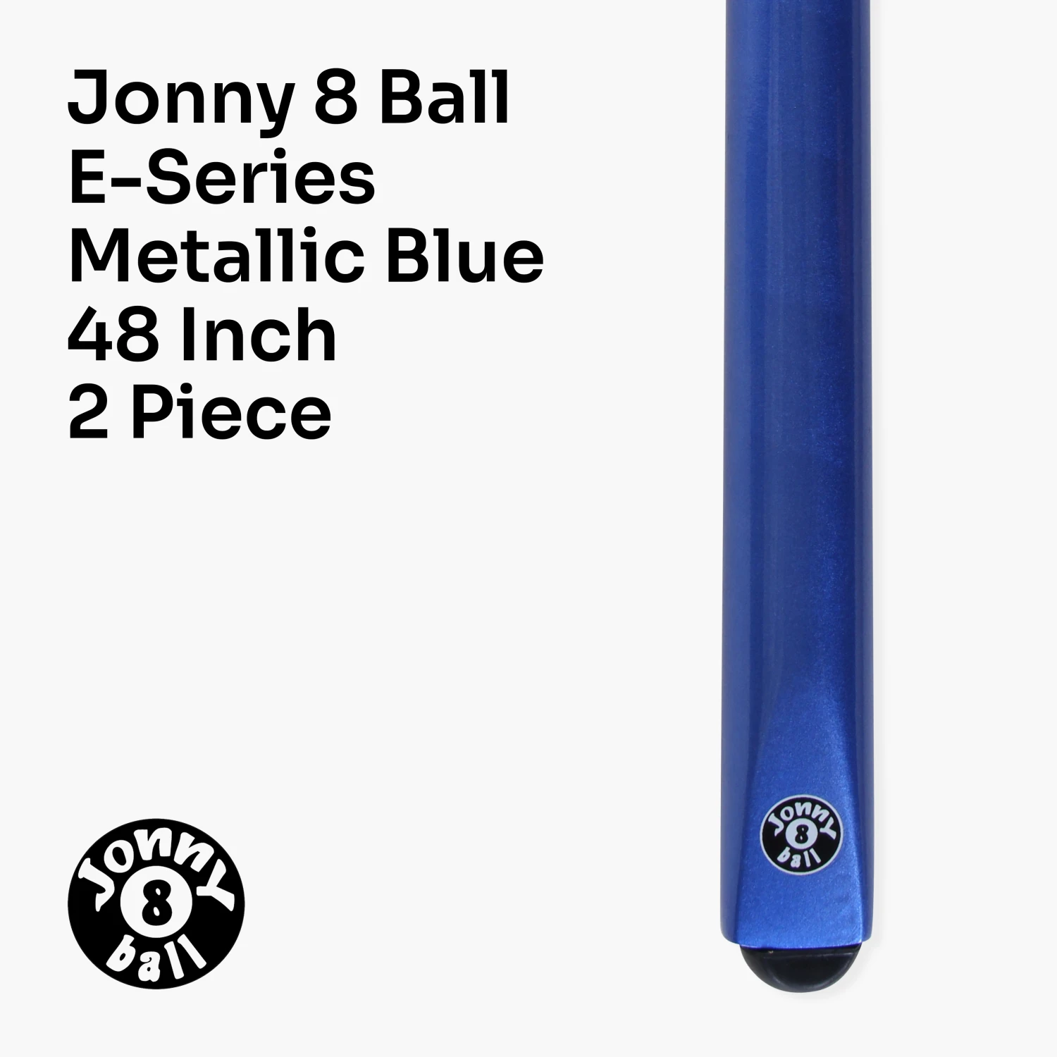 Jonny 8 Ball Jonny 8 Ball Junior Metallic E-Series 48 Inch 2 Piece Centre Joint Kids Snooker Pool Cue And Soft Case Set 9.5mm Tip 4 Jonny 8 Ball Jonny 8 Ball Junior Metallic E-Series 48 Inch 2 Piece Centre Joint Kids Snooker Pool Cue And Soft Case Set 9.5mm Tip - Image 2