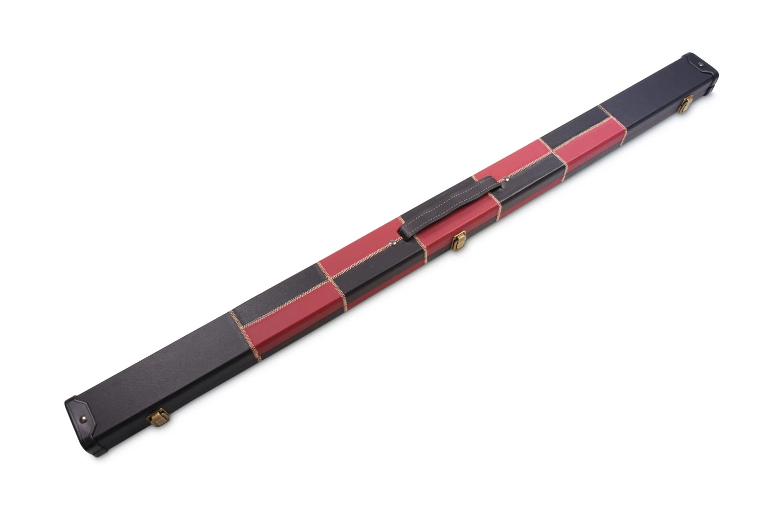 Cue & Case Deluxe 3/4 CHEQUERED Cue Case With Plastic Ends And Horizontal Chalk Compartment 11 Cue & Case Deluxe 3/4 CHEQUERED Cue Case With Plastic Ends And Horizontal Chalk Compartment - Image 9