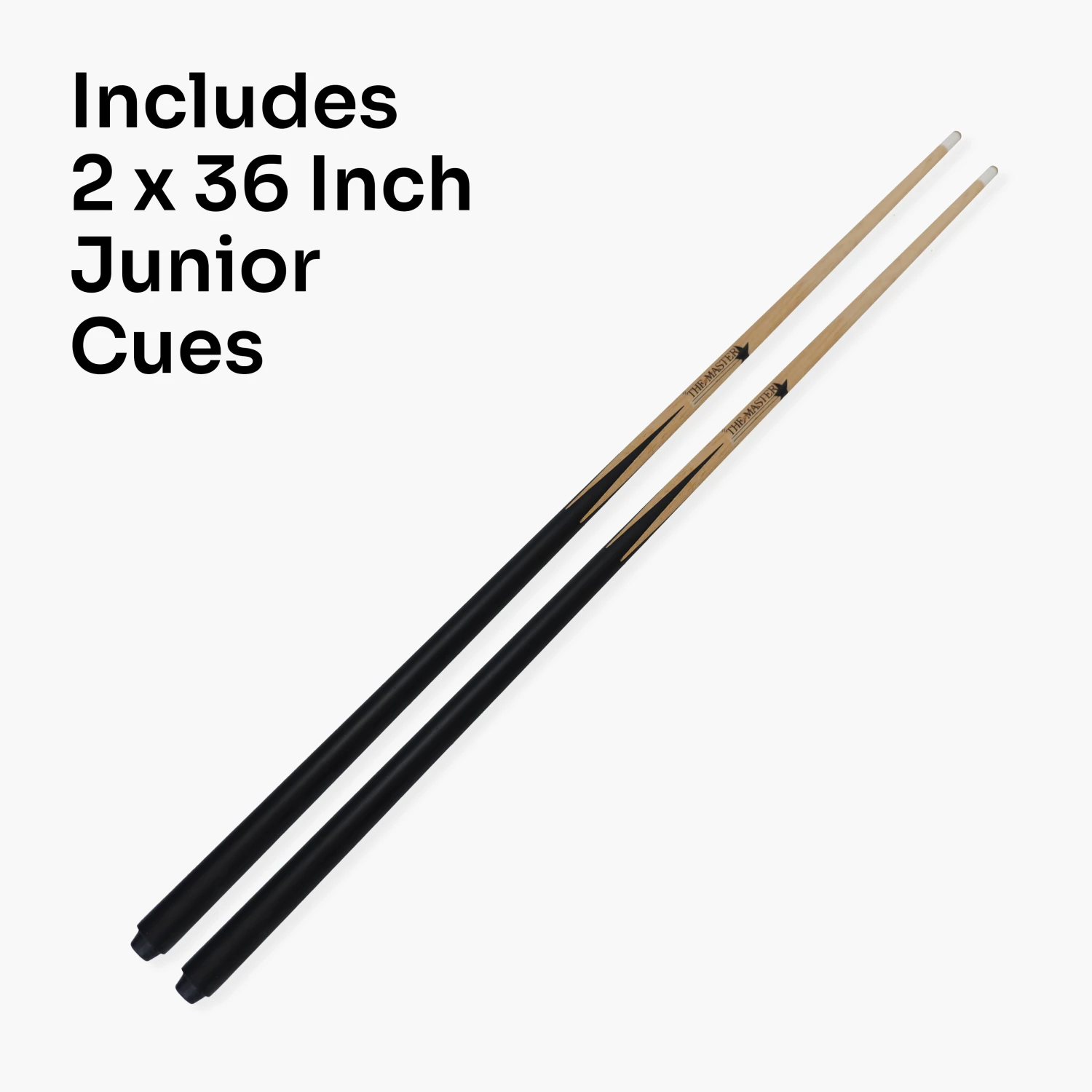 Cue + Case Kids' Pool Or Snooker Table Set - Complete Junior Cue & Accessories Kit 10 Cue + Case Kids' Pool Or Snooker Table Set - Complete Junior Cue & Accessories Kit - Image 8