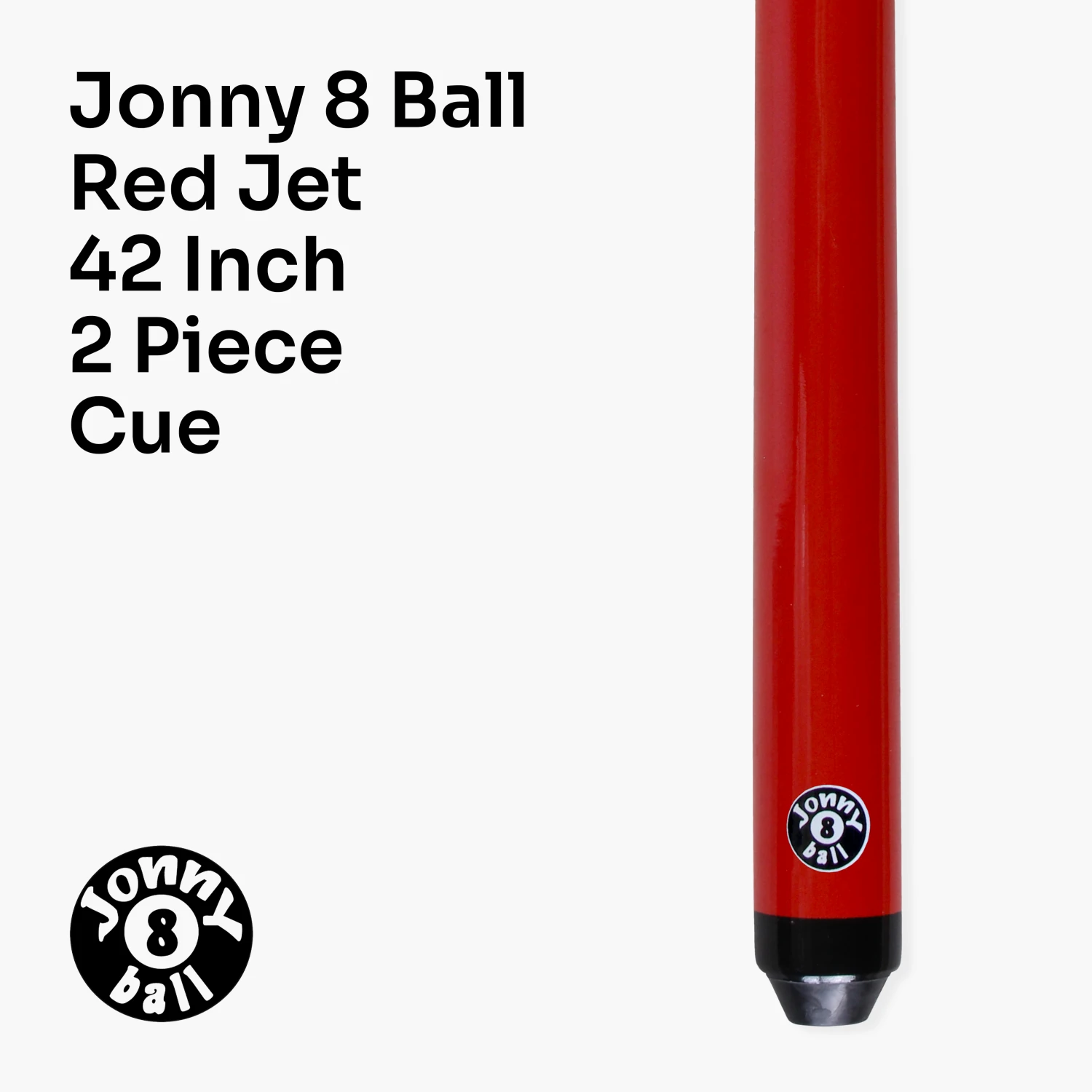 Jonny 8 Ball Jonny 8 Ball 42Inch RUBY RED JET JUNIOR 2pc ASH Snooker Pool Cue 9mm Elk Master 4 Jonny 8 Ball Jonny 8 Ball 42Inch RUBY RED JET JUNIOR 2pc ASH Snooker Pool Cue 9mm Elk Master - Image 2