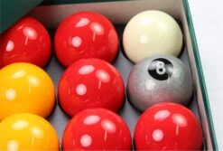 Aramith EXCLUSIVE! Aramith Premier SILVER 8 BALL Edition RED & YELLOW Pool Balls -Slok Billiards Equipment Store 3 133
