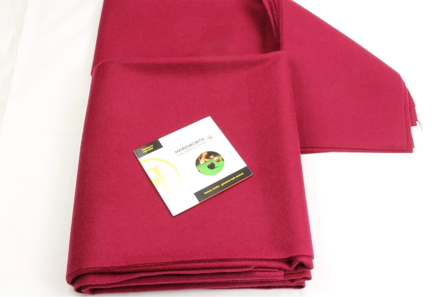 Hainsworth Hainsworth CLUB 6ft UK POOL Bed & Cushion Set - MAROON / BURGUNDY 4 Hainsworth Hainsworth CLUB 6ft UK POOL Bed & Cushion Set - MAROON / BURGUNDY - Image 2