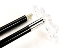 Jonny 8 Ball 57 Inch Jonny 8 Ball Black Carbon 2pc SLIM LINE Snooker CUE REST And CLEAR Rest Head - Transportable -Slok Billiards Equipment Store 3 226