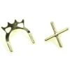 Cue & Case Brass Cross & Bridge Toeless Rest Heads For Snooker Or Pool -Slok Billiards Equipment Store 36907025