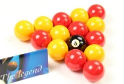 Aramith ARAMITH Premier Red & Yellow 2" Pool Balls + 1 7/8" Cue Ball - Suitable For Pubs -Slok Billiards Equipment Store 36907391