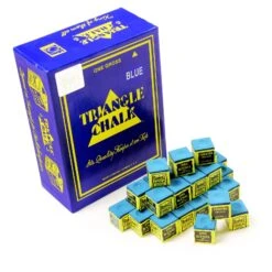 Tweeten Box Of 144 Pcs BLUE TRIANGLE Snooker & Pool Chalk