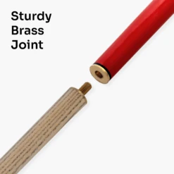 Jonny 8 Ball Jonny 8 Ball RED JET JUNIOR 48 Inch 2pc Ash Pool Snooker Cue - 10mm Tip -Slok Billiards Equipment Store 3 04e7dd13 8795 456b bf0c 332c818eca13