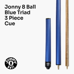 Jonny 8 Ball Jonny 8 Ball 57 Inch BLUE TRIAD 3 Section Ash Pool Snooker Cue WITH SOFT CASE 13 Jonny 8 Ball Jonny 8 Ball 57 Inch BLUE TRIAD 3 Section Ash Pool Snooker Cue WITH SOFT CASE -Slok Billiards Equipment Store 3 4c1ae786 e5db 40b6 abf1 b39aba6d2caf